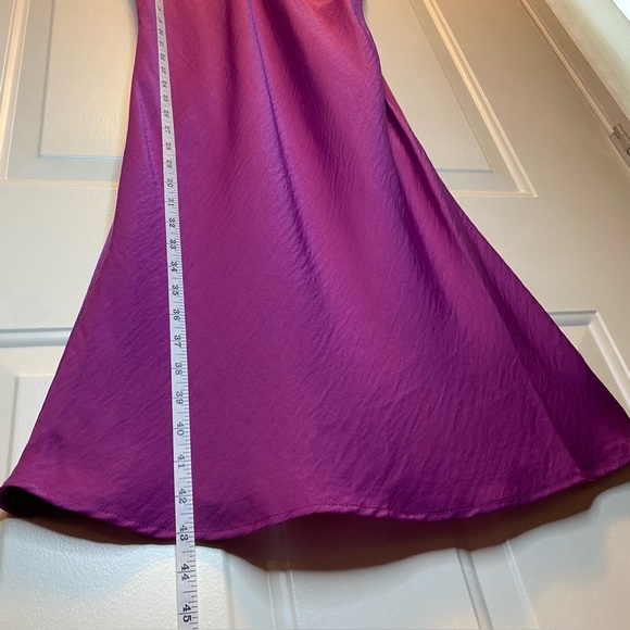A New Day Vibrant Purple Slip Dress Adjustable Straps Sz Small NWT - Picture 3 of 12